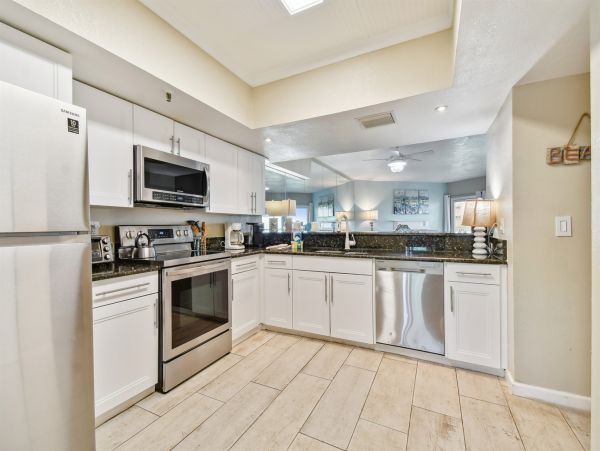Indian Shores Beach Front Three Bedroom Vacation Rental