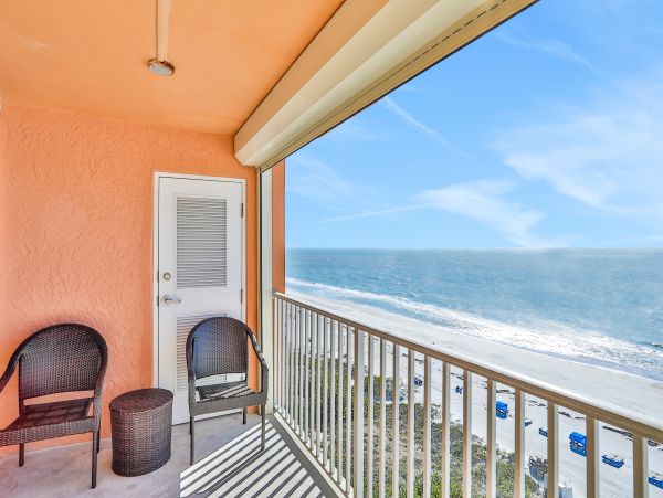 Indian Shores Vacation Condo Three Bedroom Beach Front