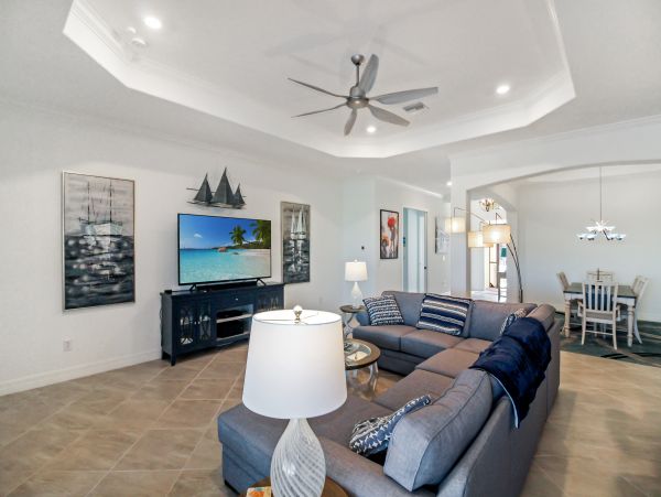 Venice Three Bedroom Vacation Home with Golf Course View