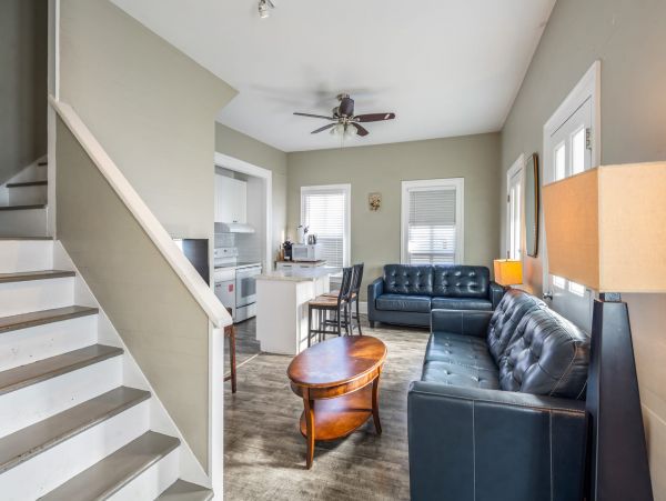 2 Lofts in Downtown Key West 4 Bedroom, Kitchen & Balcony