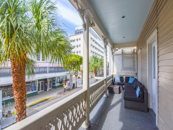 2 Lofts in Downtown Key West 4 Bedroom, Kitchen & Balcony