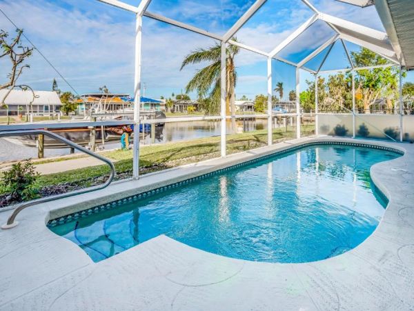 Punta Gorda Vacation Home Three Bedroom Water Views
