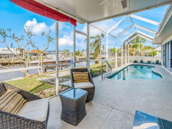 Punta Gorda Vacation Home Three Bedroom Water Views