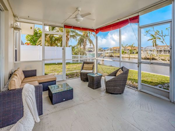 Punta Gorda Vacation Home Three Bedroom Water Views