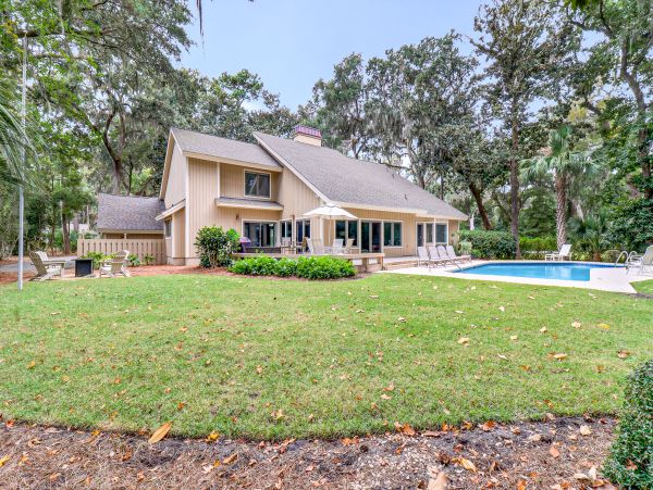 Four Bedroom Pet-Friendly Vacation Rental with Private Pool  Hilton Head Luxury Home