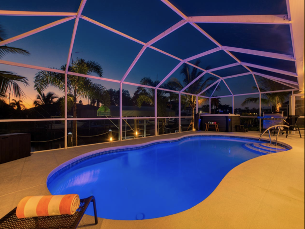 Cape Coral Top Exclusive Luxury Four Bedrom Home