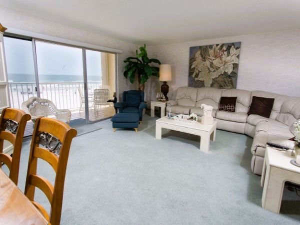 Gulf Front Indian Shores Vacation Condo Two Bedroom