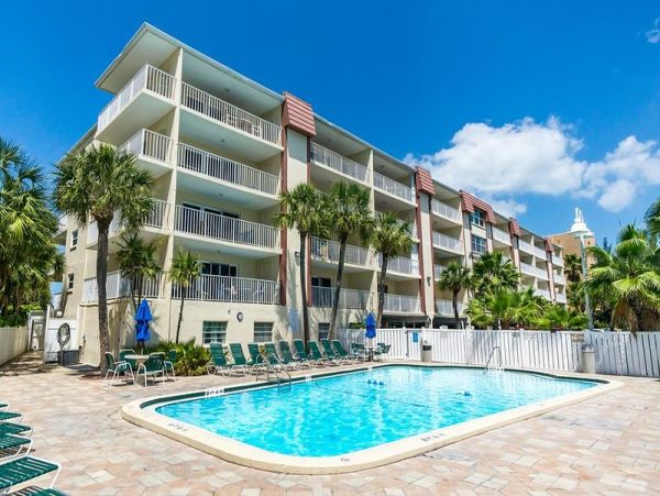 Gulf Front Indian Shores Vacation Condo Two Bedroom