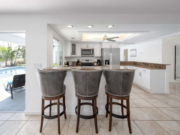 Canal-Front Vacation Villa in Cape Coral with Pool & Dock