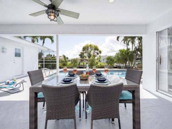 Canal-Front Vacation Villa in Cape Coral with Pool & Dock