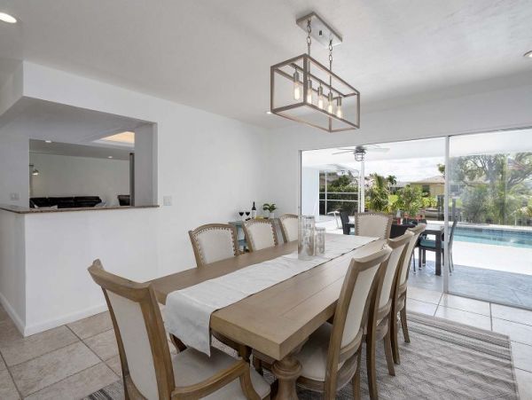 Canal-Front Vacation Villa in Cape Coral with Pool & Dock