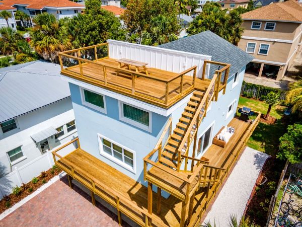 Luxury Jacksonville Beach Oceanfront Vacation Rental 4-Bedroom Coastal Retreat with Panoramic Views