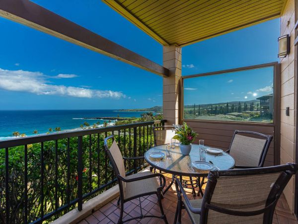 Kapalua 2 Bedroom Vacation Villa with Stunning Ocean Views