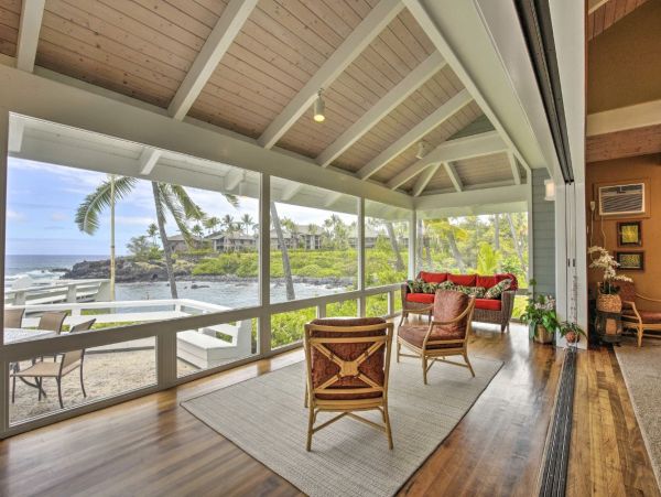 Ocean View Kailua Kona Vacation Home with Private Pool