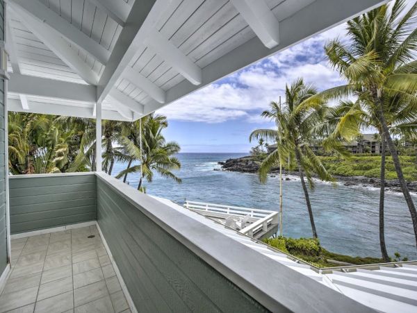 Ocean View Kailua Kona Vacation Home with Private Pool