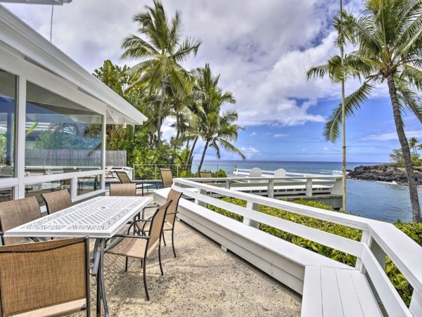 Ocean View Kailua Kona Vacation Home with Private Pool