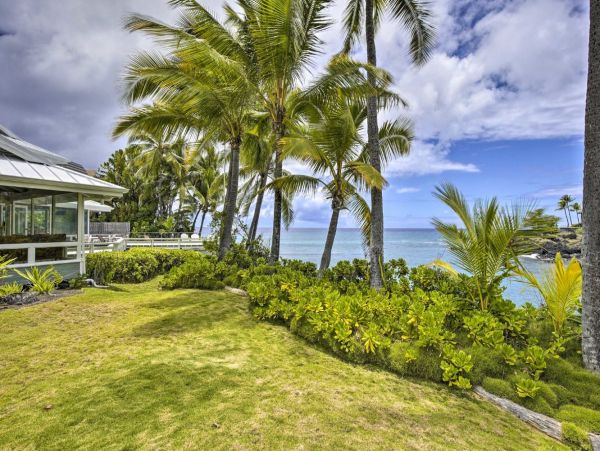 Ocean View Kailua Kona Vacation Home with Private Pool
