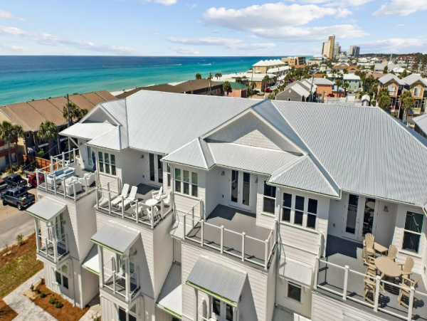 Panama City Beach 5 Bedroom Rental Beach Access Across the Street