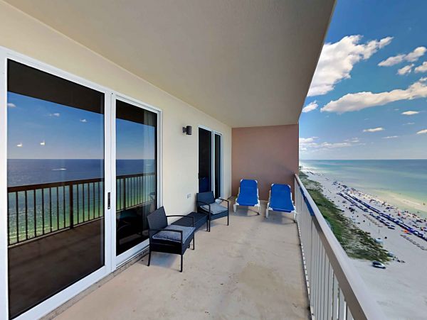 Panama City Beach Gulf Front Three Bedroom Rental Condo