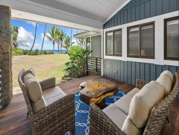 Princeville Magnificent Ocean Views Interior Excellence Beachfront Estate