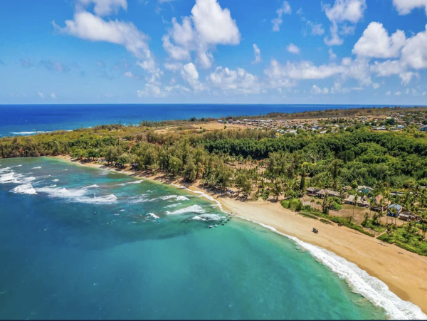 Princeville Magnificent Ocean Views Interior Excellence Beachfront Estate