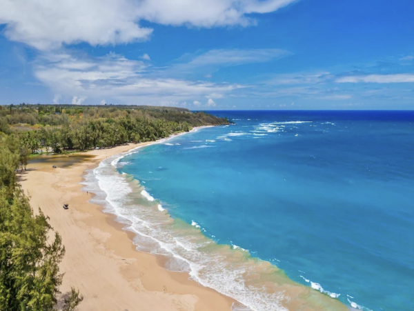 Princeville Magnificent Ocean Views Interior Excellence Beachfront Estate