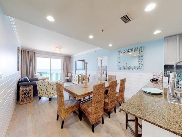 Gulf Front Vacation Condo & Studio in Panama City Beach