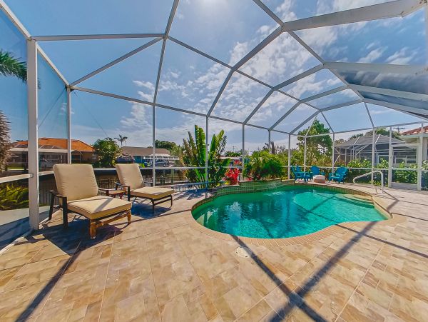 Cape Coral Vacation Home Four Bedroom