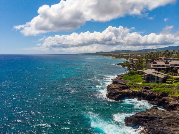 Koloa Oceanfront Two Bedroom Vacation Rental Condo