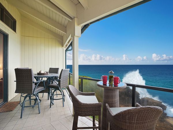 Koloa Oceanfront Two Bedroom Vacation Rental Condo