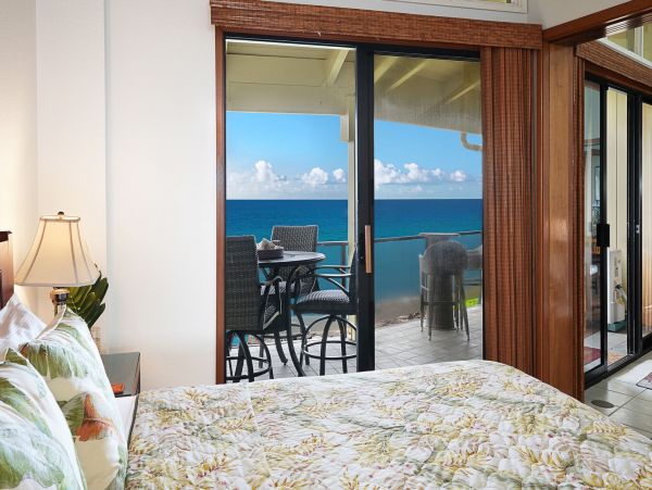 Koloa Oceanfront Two Bedroom Vacation Rental Condo