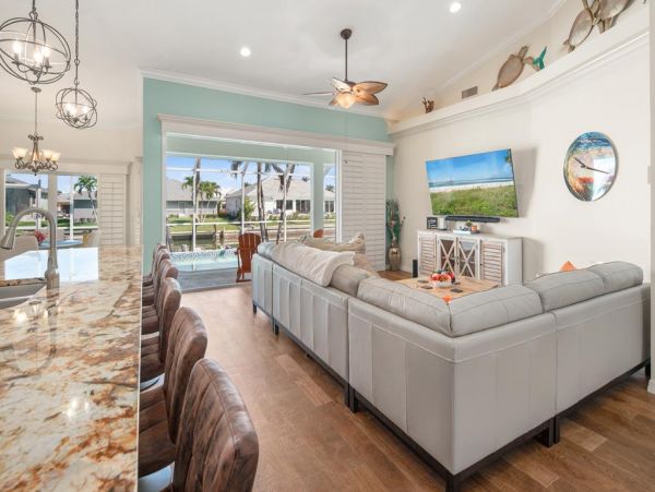 Marco Island Vacation Home Four Bedroom Water Views