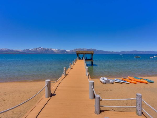 Lake Tahoe Vacation Home 8 BR, Private Dock & Theater Room