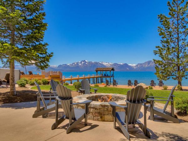 Lake Tahoe Vacation Home 8 BR, Private Dock & Theater Room