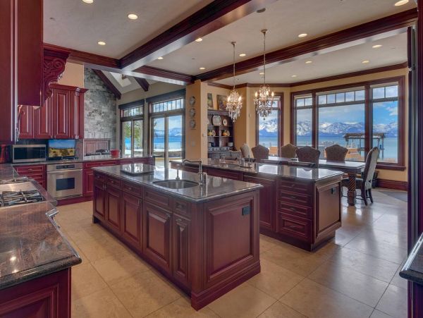 Lake Tahoe Vacation Home 8 BR, Private Dock & Theater Room