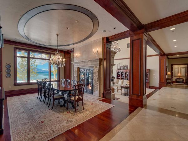 Lake Tahoe Vacation Home 8 BR, Private Dock & Theater Room
