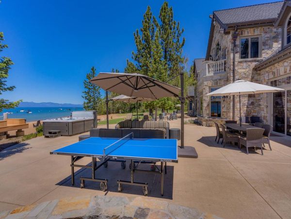 Lake Tahoe Vacation Home 8 BR, Private Dock & Theater Room