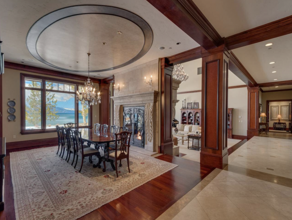 Lake Tahoe Vacation Home 8 BR, Private Dock & Theater Room