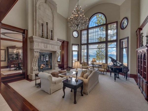 Lake Tahoe Vacation Home 8 BR, Private Dock & Theater Room