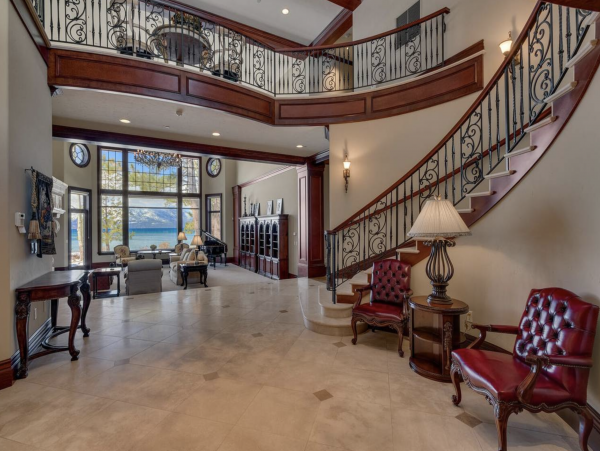 Lake Tahoe Vacation Home 8 BR, Private Dock & Theater Room