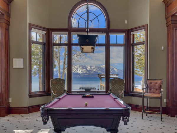 Lake Tahoe Vacation Home 8 BR, Private Dock & Theater Room