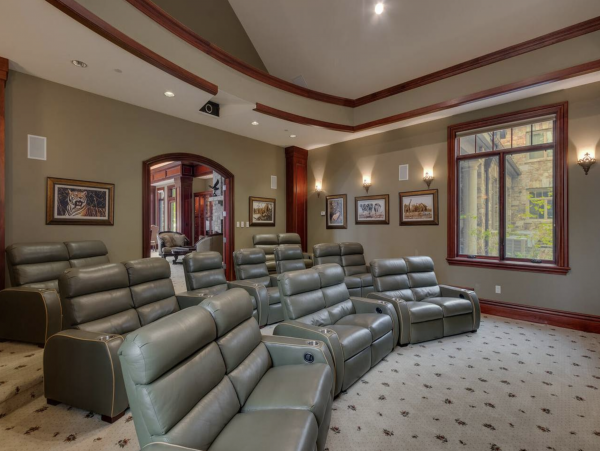 Lake Tahoe Vacation Home 8 BR, Private Dock & Theater Room