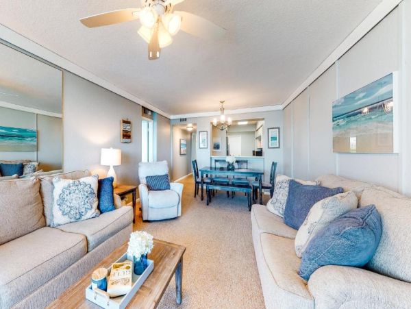 St. Pete Beach Vacation Rental Bayfront Condo with Pool & Balcony Views