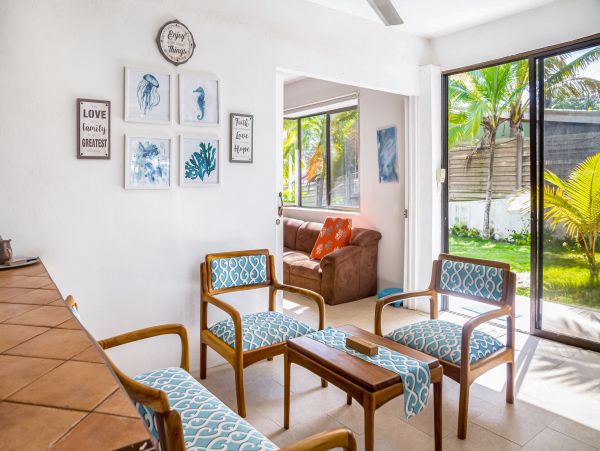 Lovely Beachfront 2 Bedroom Home with Private Pool