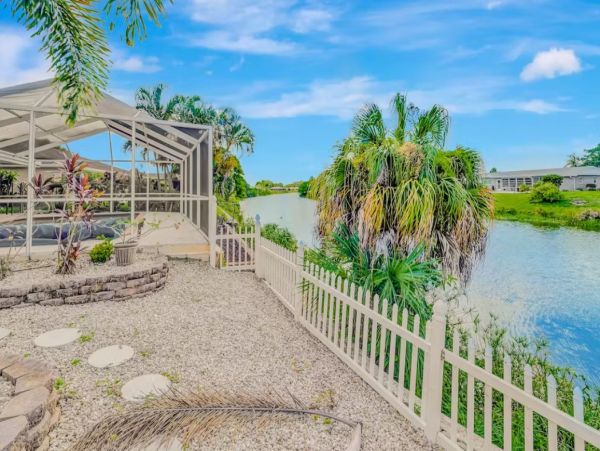 Venice Four Bedroom Waterfront Home with Heated Pool
