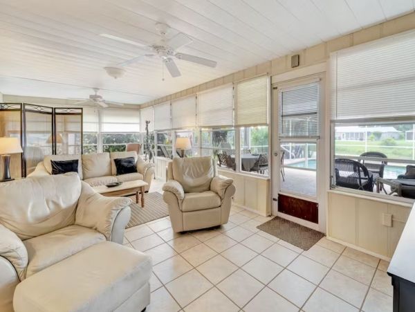 Venice Four Bedroom Waterfront Home with Heated Pool