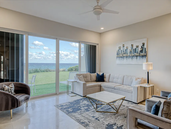 Luxurious Oceanview Home with Private Beach Access in Highland Beach
