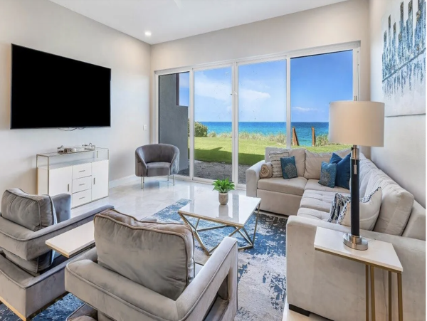 Luxurious Oceanview Home with Private Beach Access in Highland Beach