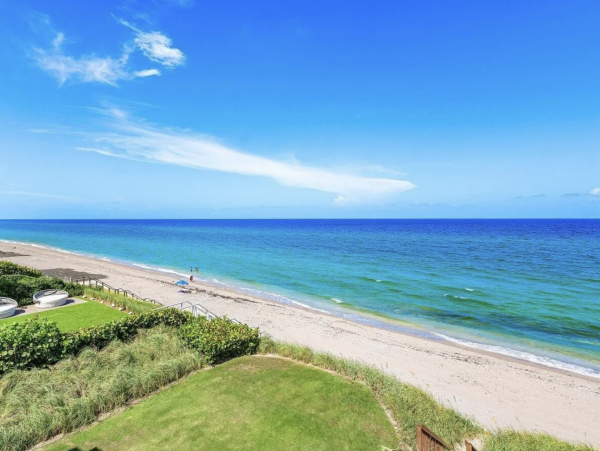 Luxurious Oceanview Home with Private Beach Access in Highland Beach