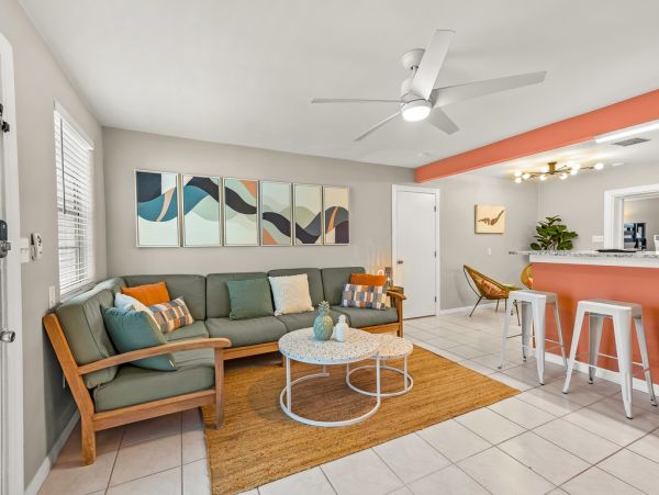 Lido Key Vacation Duplex Four Bedroom Walk to Beach